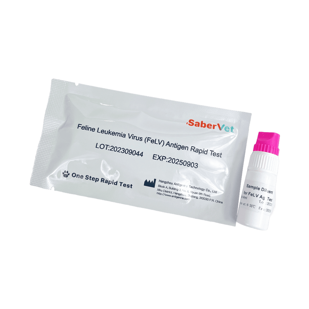Alat Test Kit FeLV Virus Anemia Kucing (1 Box)