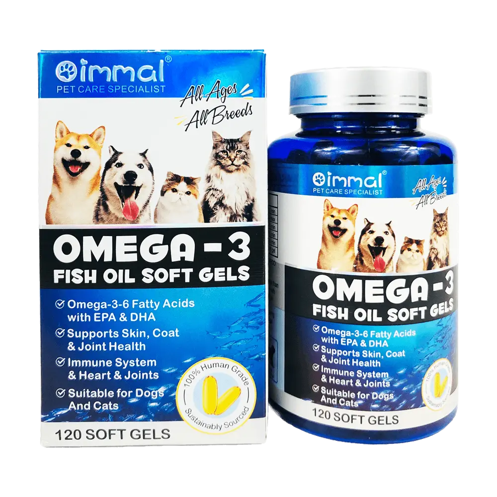 Gambar Produk Terlaris 3 - Omega 3 Anjing & Kucing Oimmal