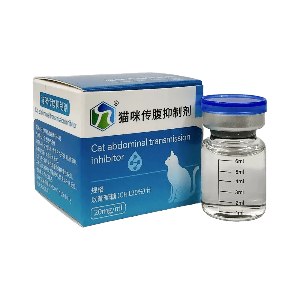 Obat FIP Kucing Botol Cair Injeksi 1 Vial Botol NusaPet