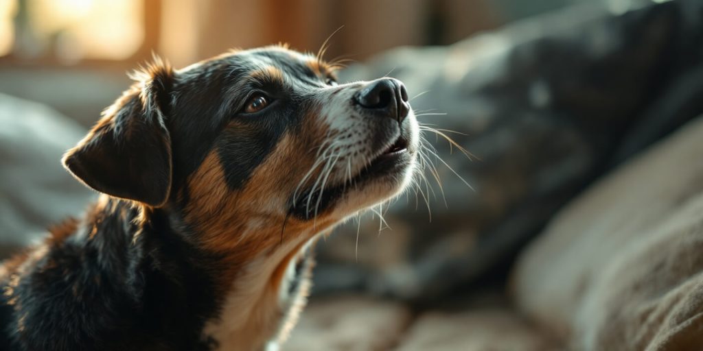Gambar 2 - Anjing batuk seperti tersedak