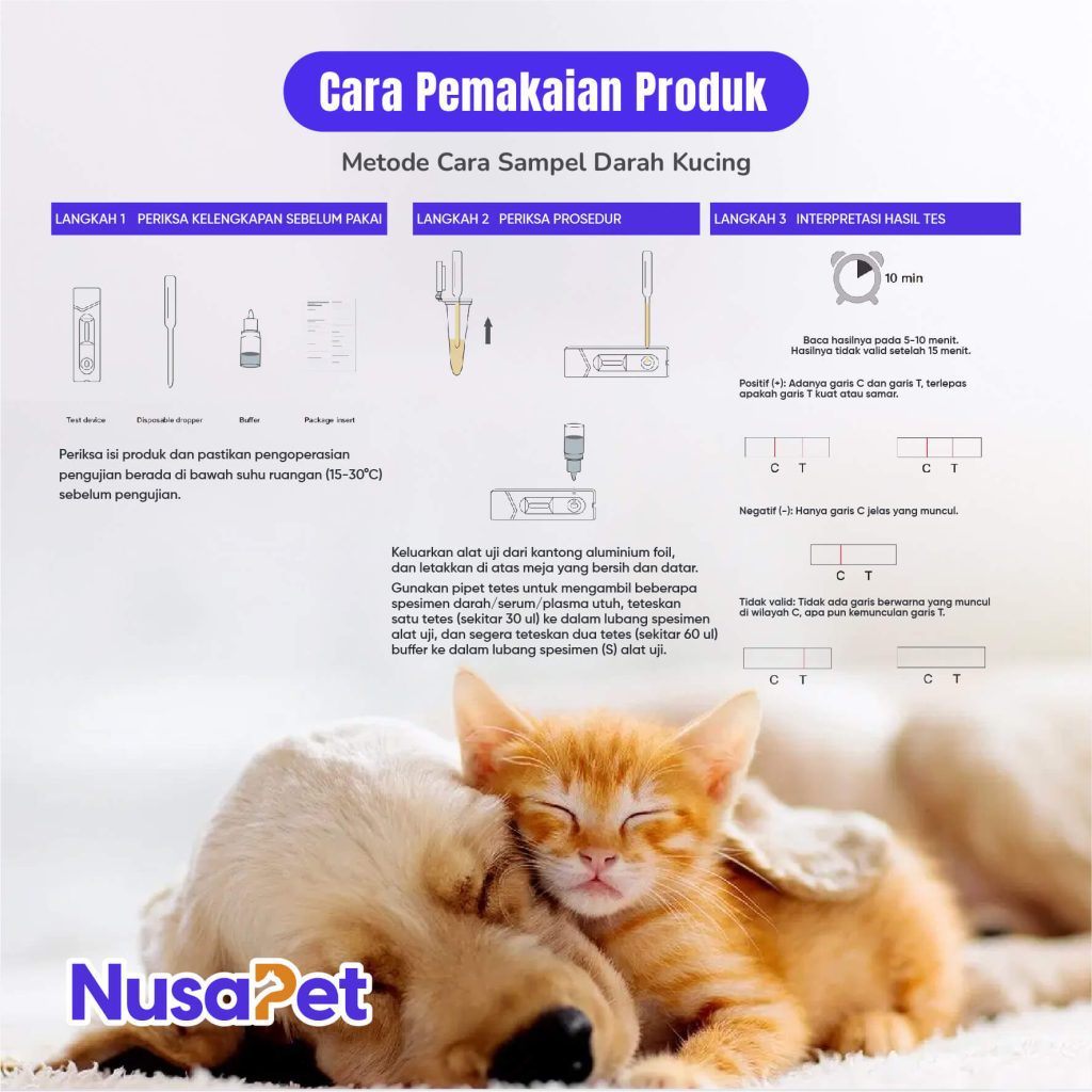 Cara Pemakaian Metode Sampel Darah Kucing