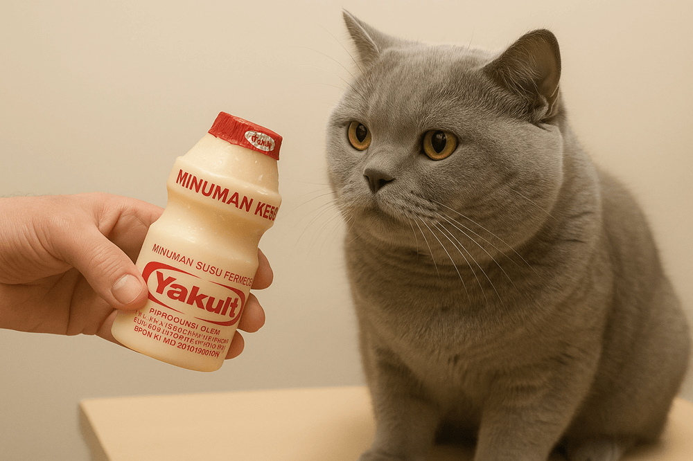 Gambar 2 - yakult untuk kucing susah BAB